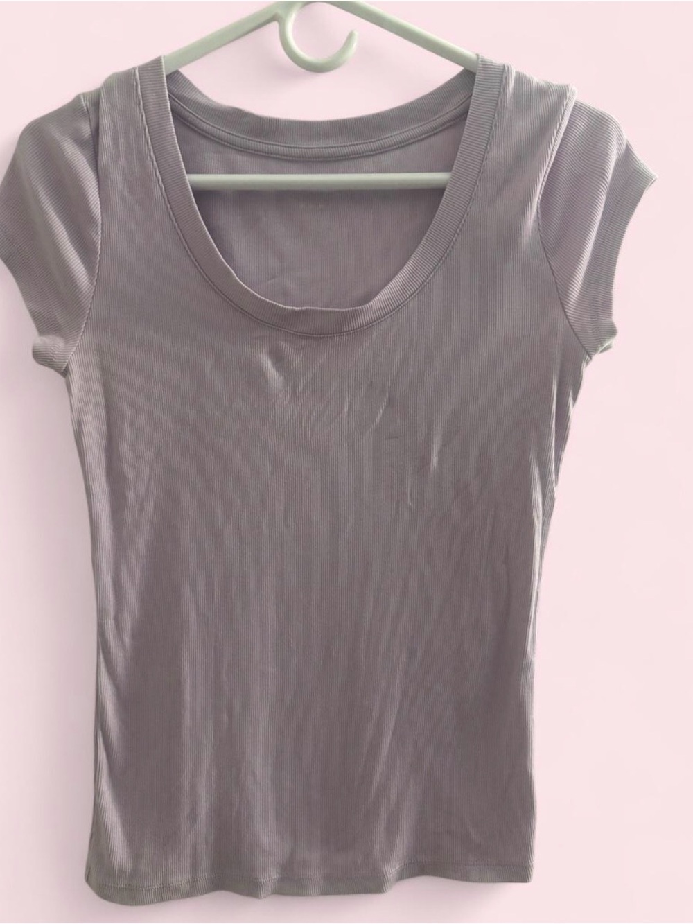 a new day Women's Scoop Neck Tee - Light Gray